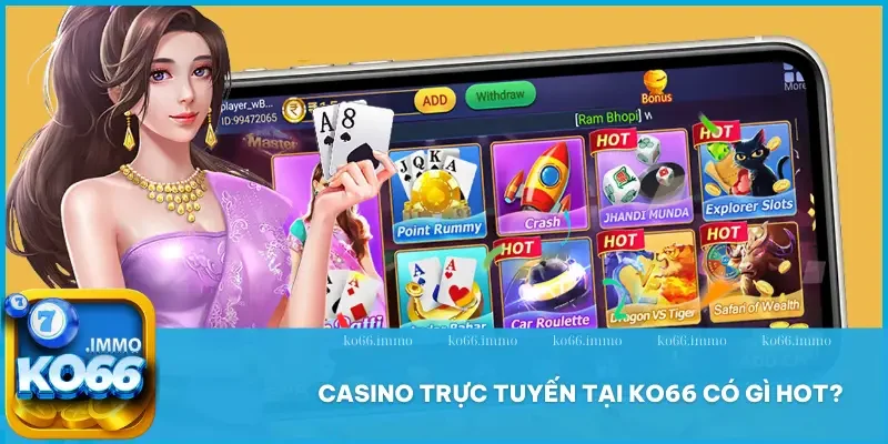 Casino 1 Casino trực tuyến tại KO66 có gì hot?