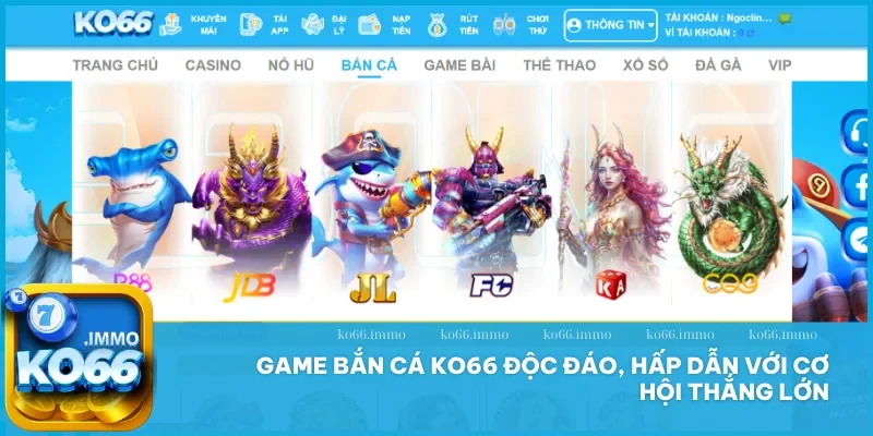 trang chủ 26 Game bắn cá độc đáo dưới lòng đại dương, hấp dẫn với cơ hội thắng lớn