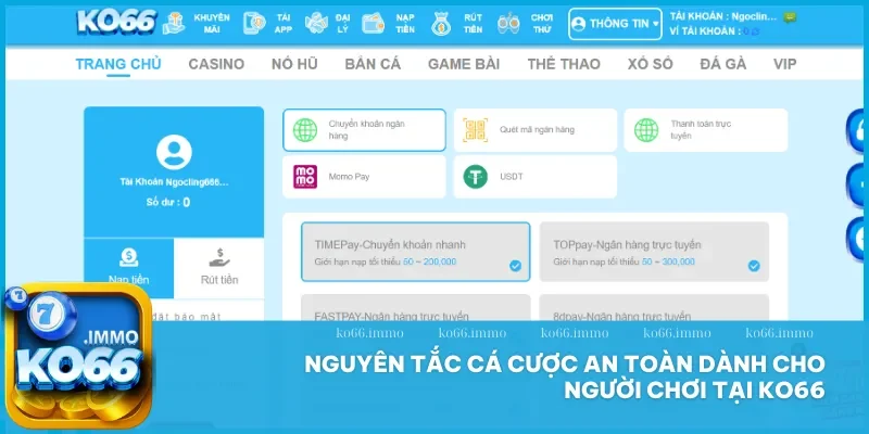 Chơi có trách nhiệm 2 Tuân thủ nguyên tắc cá cược Ko66 để bảo vệ tài chính và sức khỏe