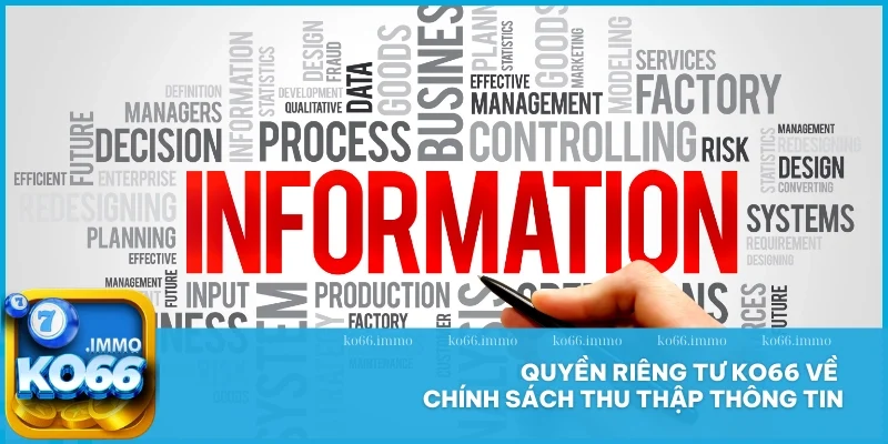 Quyền riêng tư 1 Quyền riêng tư KO66 về chính sách thu thập thông tin