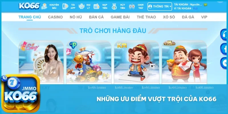 trang chủ 27 Những ưu điểm vượt trội của Ko66 trong cá cược trực tuyến